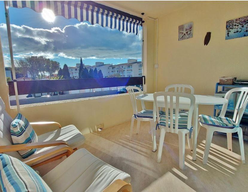 Agreable Studio Cabine - Piscine - Parking - Proche Plage Richelieu Agde Dış mekan fotoğraf